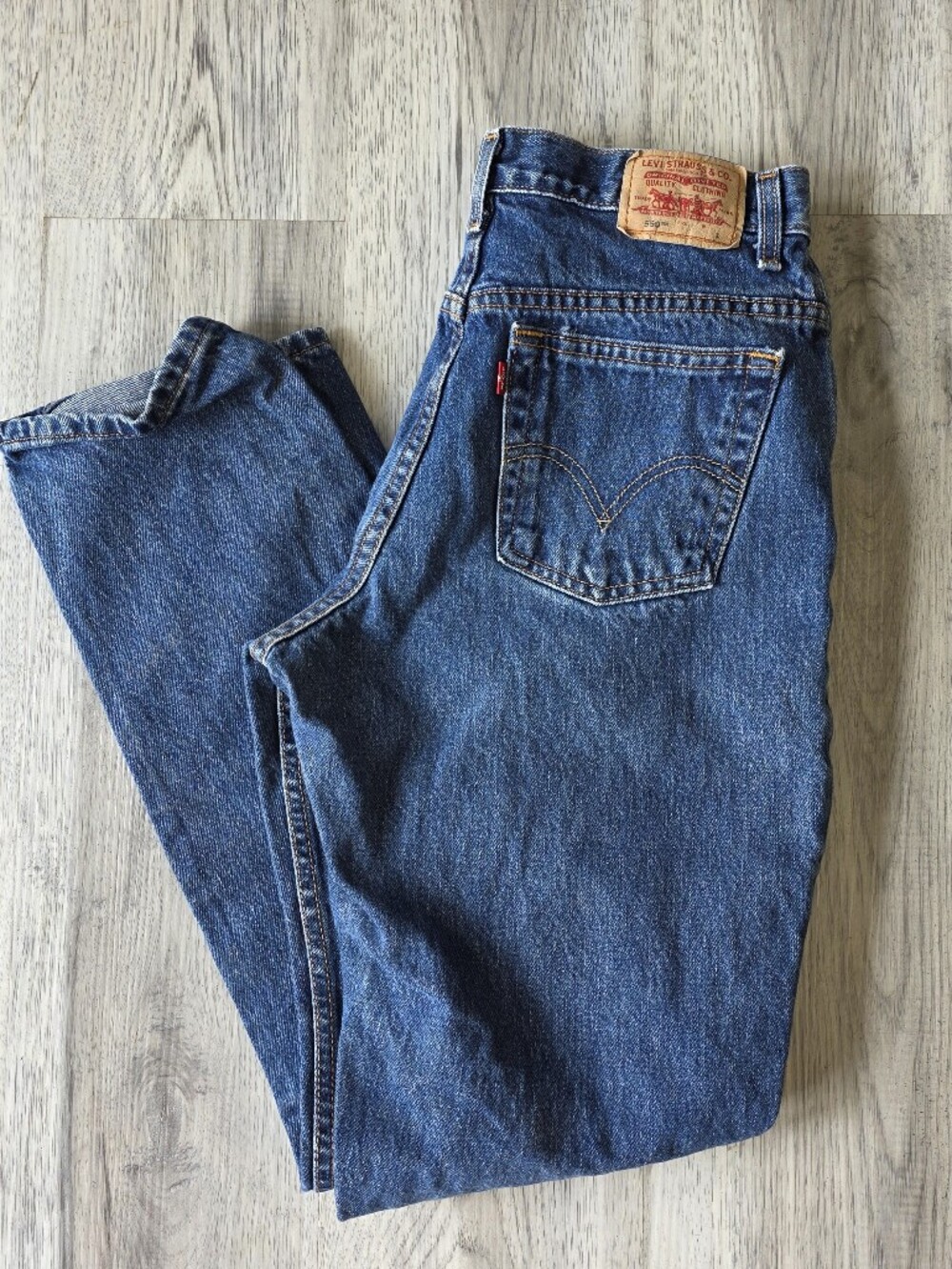 Levi’s 550 Women’s 12 Long Classic Relaxed Tapered Jeans